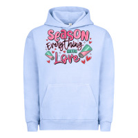 Pigment Grape Ice season everything with love Urban Hoodie - MaliasSmallBusiness