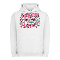 Pigment Lunar Rock season everything with love Urban Hoodie - MaliasSmallBusiness