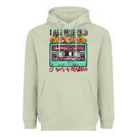 Matcha i am not old i am a classic sunflower floral casse Heavyweight Hoodie - FaDigitalArtStudio
