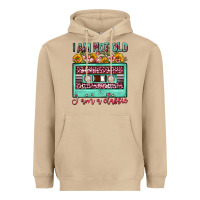 Mushroom i am not old i am a classic sunflower floral casse Heavyweight Hoodie - FaDigitalArtStudio