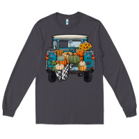 Smoke Fall Pumpkin Farm Truck Long Sleeve Tee - RanaPortraitStore