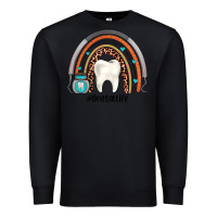Black dentallife rainbow Premium Sweatshirt - JahusDesignShop