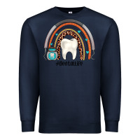 Navy dentallife rainbow Premium Sweatshirt - JahusDesignShop