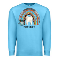 Ocean Blue dentallife rainbow Premium Sweatshirt - JahusDesignShop