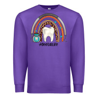 Purple dentallife rainbow Premium Sweatshirt - JahusDesignShop