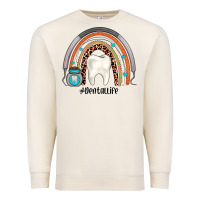 Sandshell dentallife rainbow Premium Sweatshirt - JahusDesignShop
