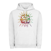 Pigment Lunar Rock not by my strength but his Urban Hoodie - MaliasSmallBusiness