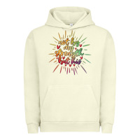 Pigment Pistachio not by my strength but his Urban Hoodie - MaliasSmallBusiness