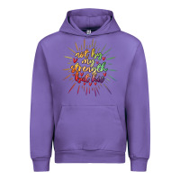Tulip not by my strength but his Urban Hoodie - MaliasSmallBusiness