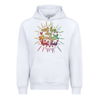 White not by my strength but his Urban Hoodie - MaliasSmallBusiness