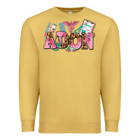 Antique Gold adon nurse Premium Sweatshirt - AdoDesignShop