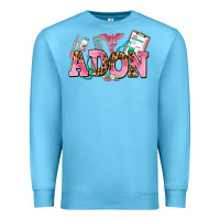 Ocean Blue adon nurse Premium Sweatshirt - AdoDesignShop