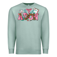 Seafoam adon nurse Premium Sweatshirt - AdoDesignShop