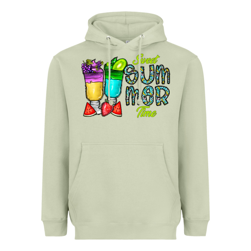 Sweet Summer Time3 Heavyweight Hoodie by CowhideDigitalArt | Teevron