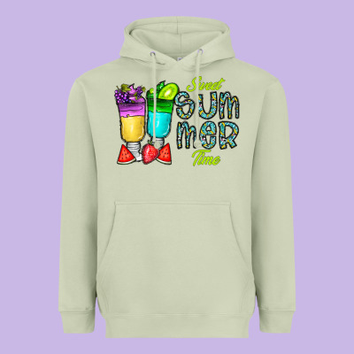 Sweet Summer Time3 Heavyweight Hoodie Designed By Cowhidedigitalart
