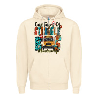 Sandshell captain of struggle bus busdriver life Zipper Hoodie - texasbilliewilder