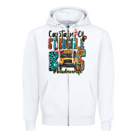 White captain of struggle bus busdriver life Zipper Hoodie - texasbilliewilder