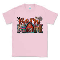 Bubblegum Pink barn mom Classic Tee - Zillion Design Studio