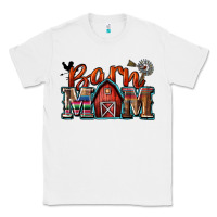 White barn mom Classic Tee - Zillion Design Studio