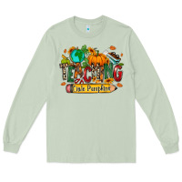 Matcha Teaching little pumpkins Long Sleeve Tee - RanaPortraitStore