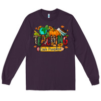 Plum Teaching little pumpkins Long Sleeve Tee - RanaPortraitStore