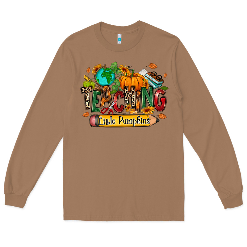 Teaching Little Pumpkins Long Sleeve Tee by RanaPortraitStore | Teevron