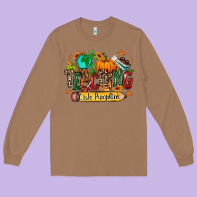 Long Sleeve Tee Teaching little pumpkins