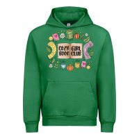 Emerald cozy book girl club Urban Hoodie - MaliasSmallBusiness