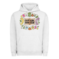 Pigment Lunar Rock cozy book girl club Urban Hoodie - MaliasSmallBusiness