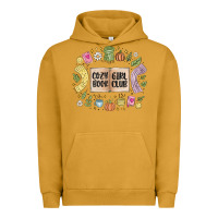 Pigment Peanut Butter cozy book girl club Urban Hoodie - MaliasSmallBusiness