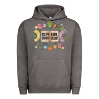 Pigment Tornado cozy book girl club Urban Hoodie - MaliasSmallBusiness
