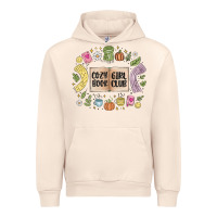 Sandshell cozy book girl club Urban Hoodie - MaliasSmallBusiness
