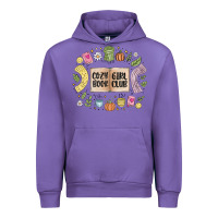 Tulip cozy book girl club Urban Hoodie - MaliasSmallBusiness
