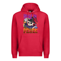 Cardinal Read in peace Halloween Premium Hoodie - NancyCooperArtShop