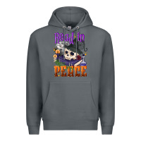Rock Read in peace Halloween Premium Hoodie - NancyCooperArtShop