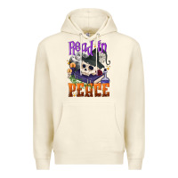 Sandshell Read in peace Halloween Premium Hoodie - NancyCooperArtShop