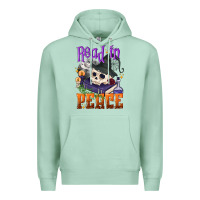 Seafoam Read in peace Halloween Premium Hoodie - NancyCooperArtShop