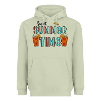 Matcha sweet summer time Heavyweight Hoodie - CowhideDigitalArt