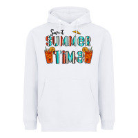 White sweet summer time Heavyweight Hoodie - CowhideDigitalArt