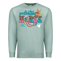 Seafoam pediatric nurse Premium Sweatshirt - AdoDesignShop