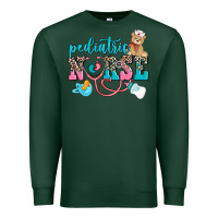 Sports Green pediatric nurse Premium Sweatshirt - AdoDesignShop