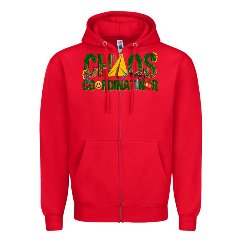 Chaos Coordinator Zipper Hoodie by texasbilliewilder | Teevron
