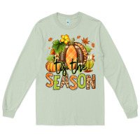Matcha Tis' the season Fall American Football Long Sleeve Tee - RanaPortraitStore