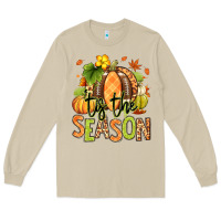 Mushroom Tis' the season Fall American Football Long Sleeve Tee - RanaPortraitStore