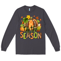 Smoke Tis' the season Fall American Football Long Sleeve Tee - RanaPortraitStore