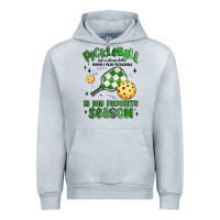 Heather Grey pickleball is my favorite season Urban Hoodie - MaliasSmallBusiness
