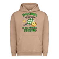 Pigment Burro pickleball is my favorite season Urban Hoodie - MaliasSmallBusiness