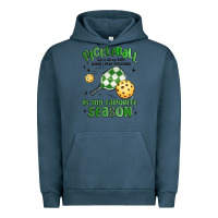 Pigment Midnight Navy pickleball is my favorite season Urban Hoodie - MaliasSmallBusiness