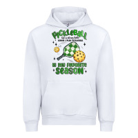 White pickleball is my favorite season Urban Hoodie - MaliasSmallBusiness