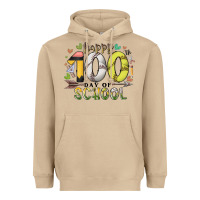 Mushroom happy 100 day of school Heavyweight Hoodie - RacoonDesign